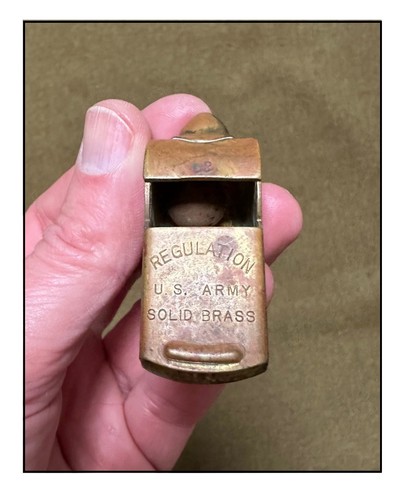Ww2 sifflet police - sifflet,