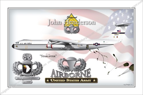 Airborne,C141,82°,101°,Forze