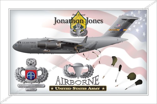 Airborne,C17,82°,101°,Forze